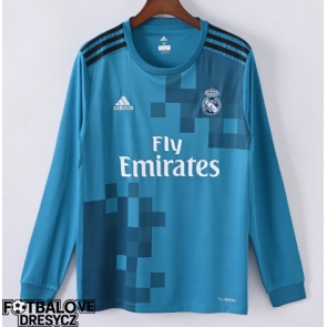 Real Madrid 2017-2018 Retro Alternativní Dres Dlouhý Rukáv Real Madrid 2017-2018 Retro Alternativní Dres Dlouhý Rukáv